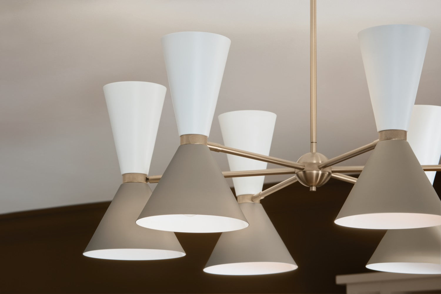 Kichler - 52566CPZGRG - 12 Light Chandelier - Phix - Champagne Bronze