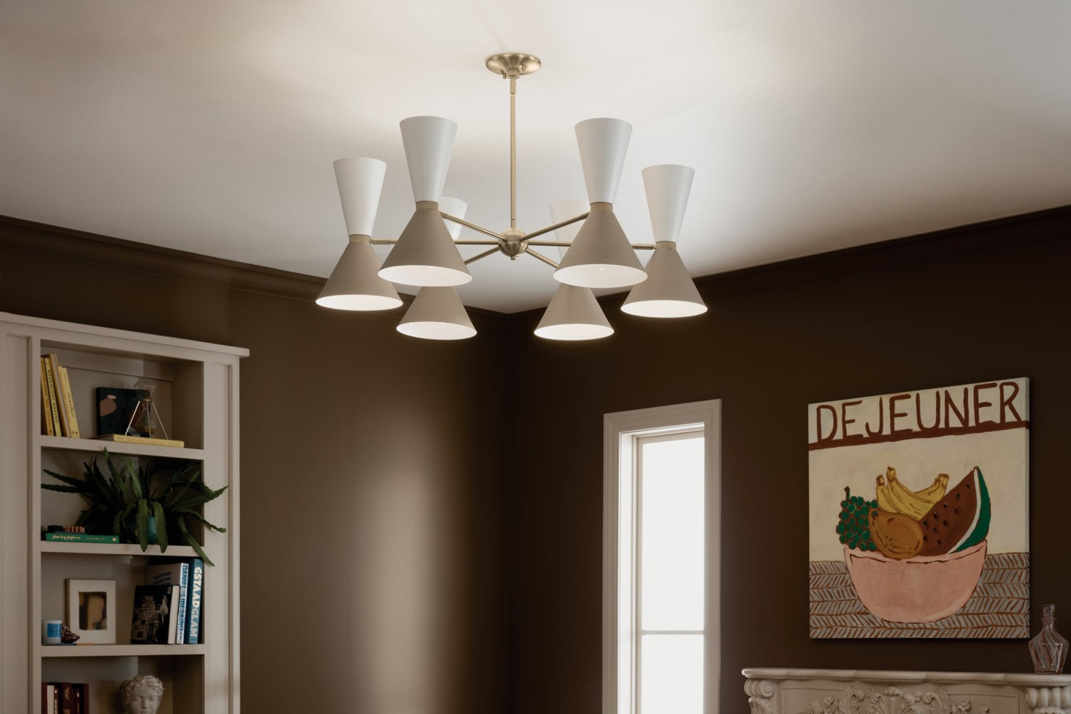 Kichler - 52566CPZGRG - 12 Light Chandelier - Phix - Champagne Bronze
