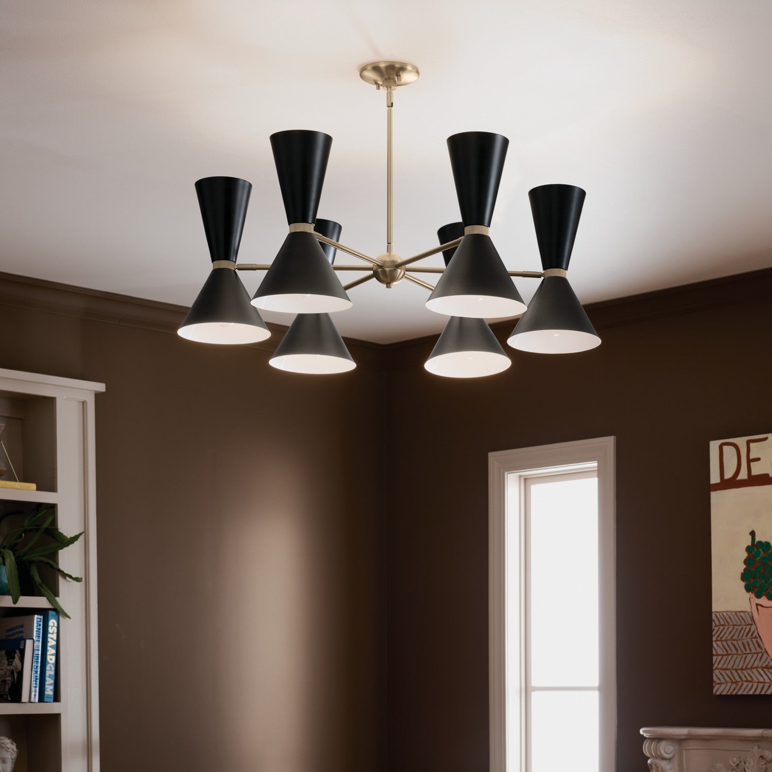 Kichler - 52566CPZBK - 12 Light Chandelier - Phix - Champagne Bronze