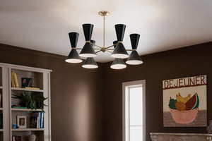 Kichler - 52566CPZBK - 12 Light Chandelier - Phix - Champagne Bronze