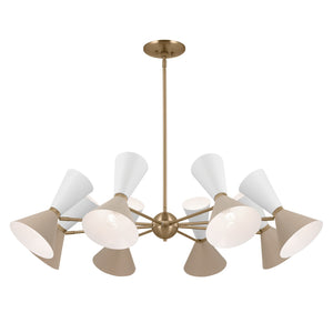 Kichler - 52567CPZGRG - 16 Light Chandelier - Phix - Champagne Bronze