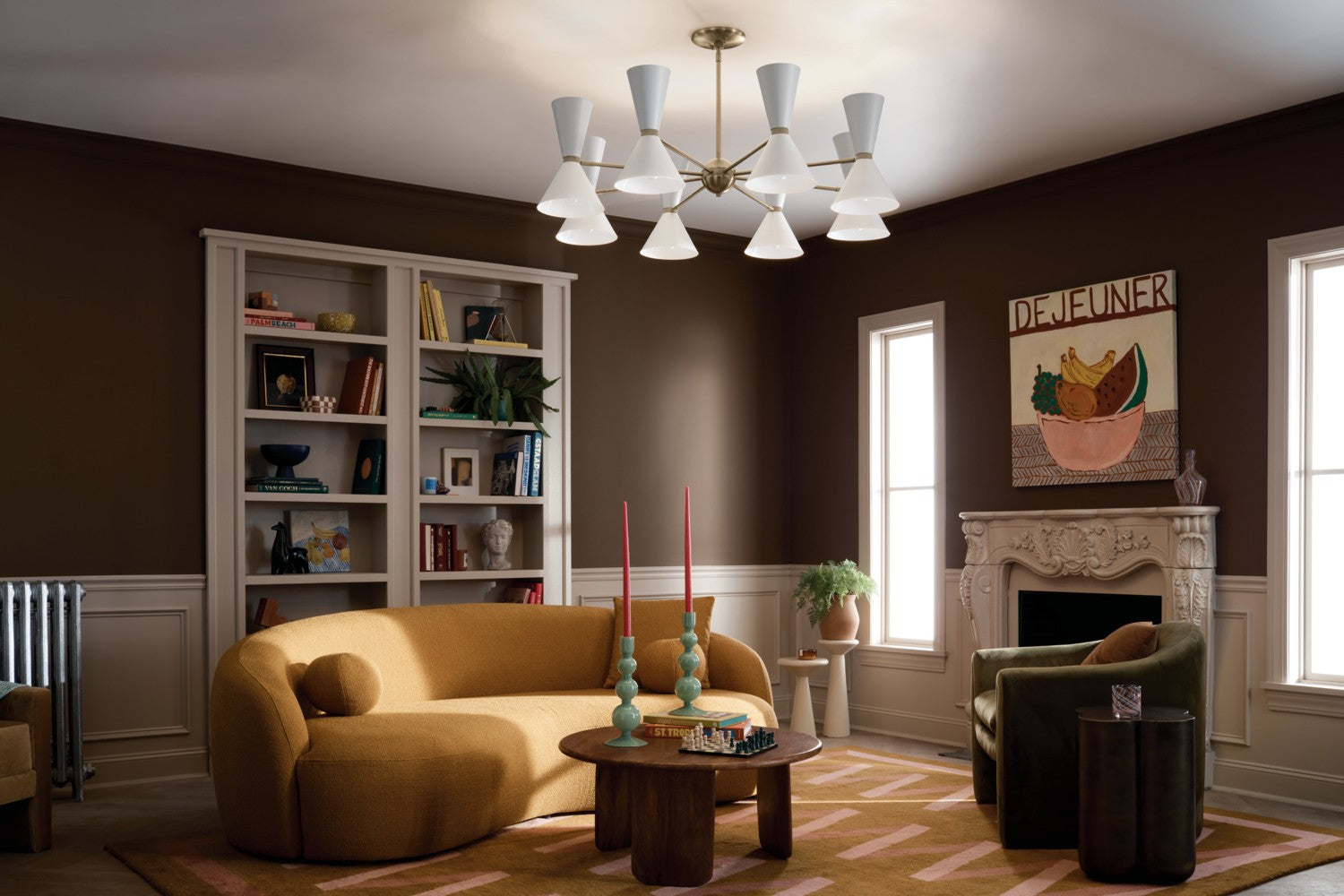 Kichler - 52567CPZWH - 16 Light Chandelier - Phix - Champagne Bronze