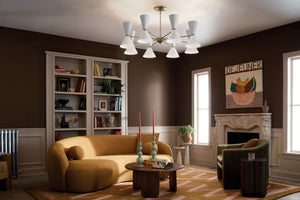Kichler - 52567CPZWH - 16 Light Chandelier - Phix - Champagne Bronze