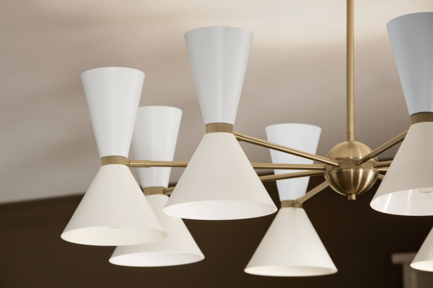Kichler - 52567CPZWH - 16 Light Chandelier - Phix - Champagne Bronze