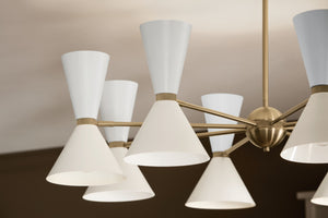 Kichler - 52567CPZWH - 16 Light Chandelier - Phix - Champagne Bronze