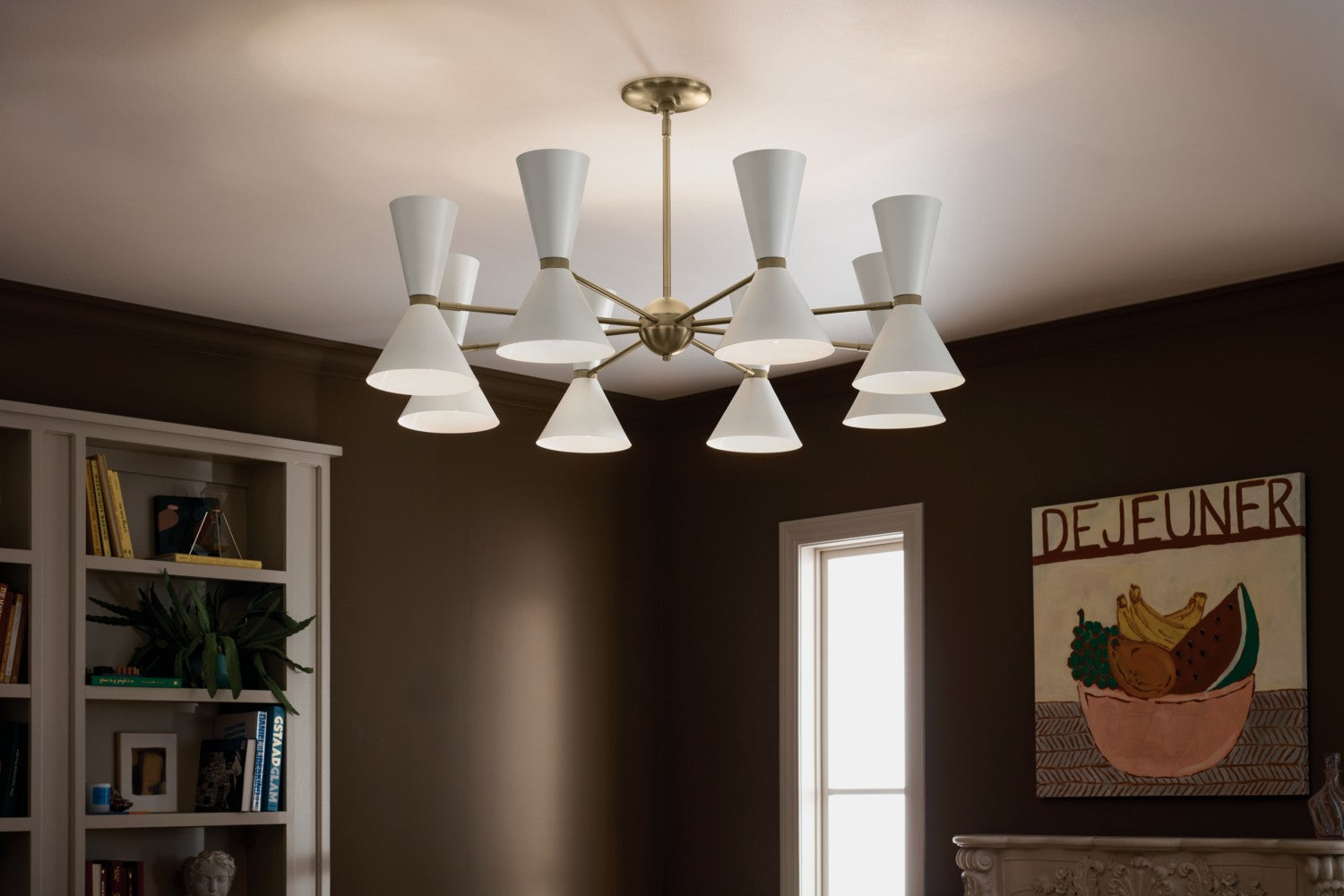 Kichler - 52567CPZWH - 16 Light Chandelier - Phix - Champagne Bronze