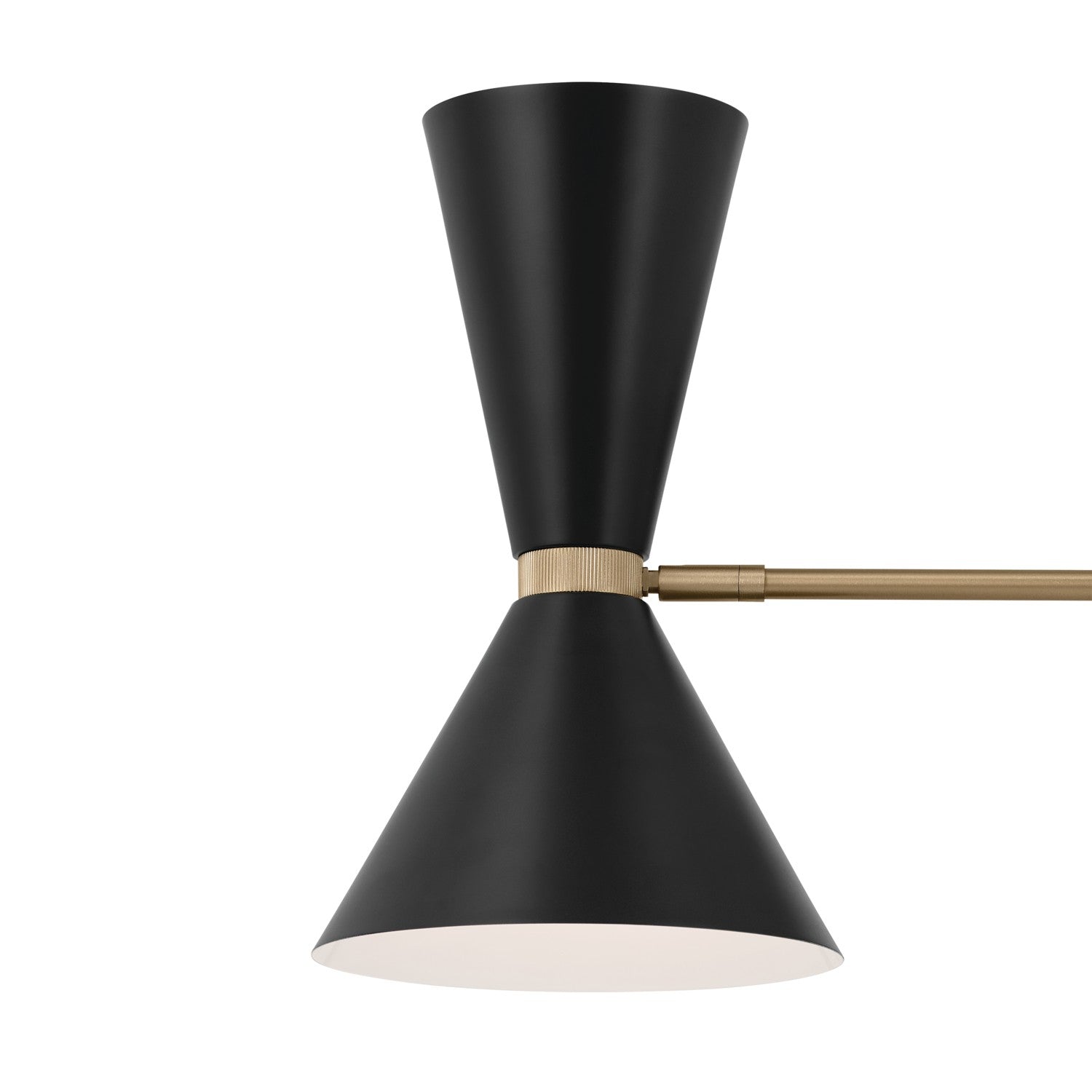 Kichler - 52565CPZBK - Six Light Chandelier - Phix - Champagne Bronze