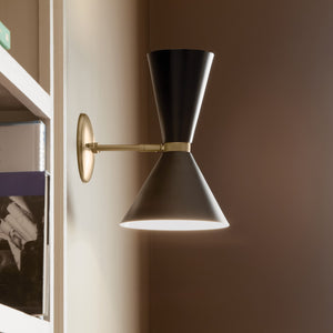 Kichler - 52570CPZBK - Two Light Wall Sconce - Phix - Champagne Bronze