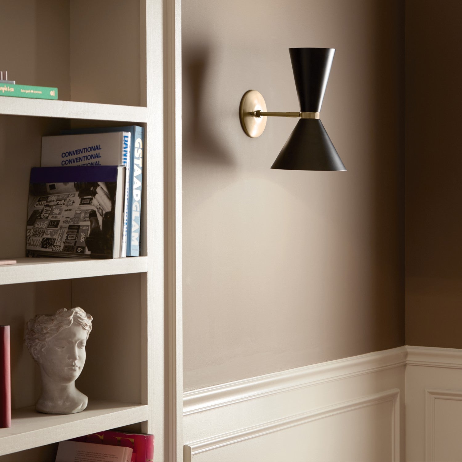 Kichler - 52570CPZBK - Two Light Wall Sconce - Phix - Champagne Bronze