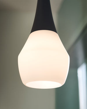 Kichler - 52529BK - One Light Pendant - Deela - Black