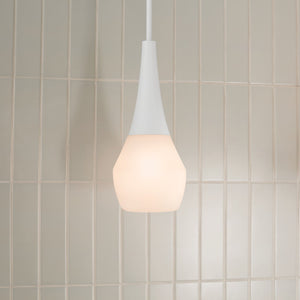 Kichler - 52529WH - One Light Pendant - Deela - White