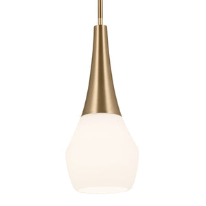 Kichler - 52529CPZ - One Light Pendant - Deela - Champagne Bronze