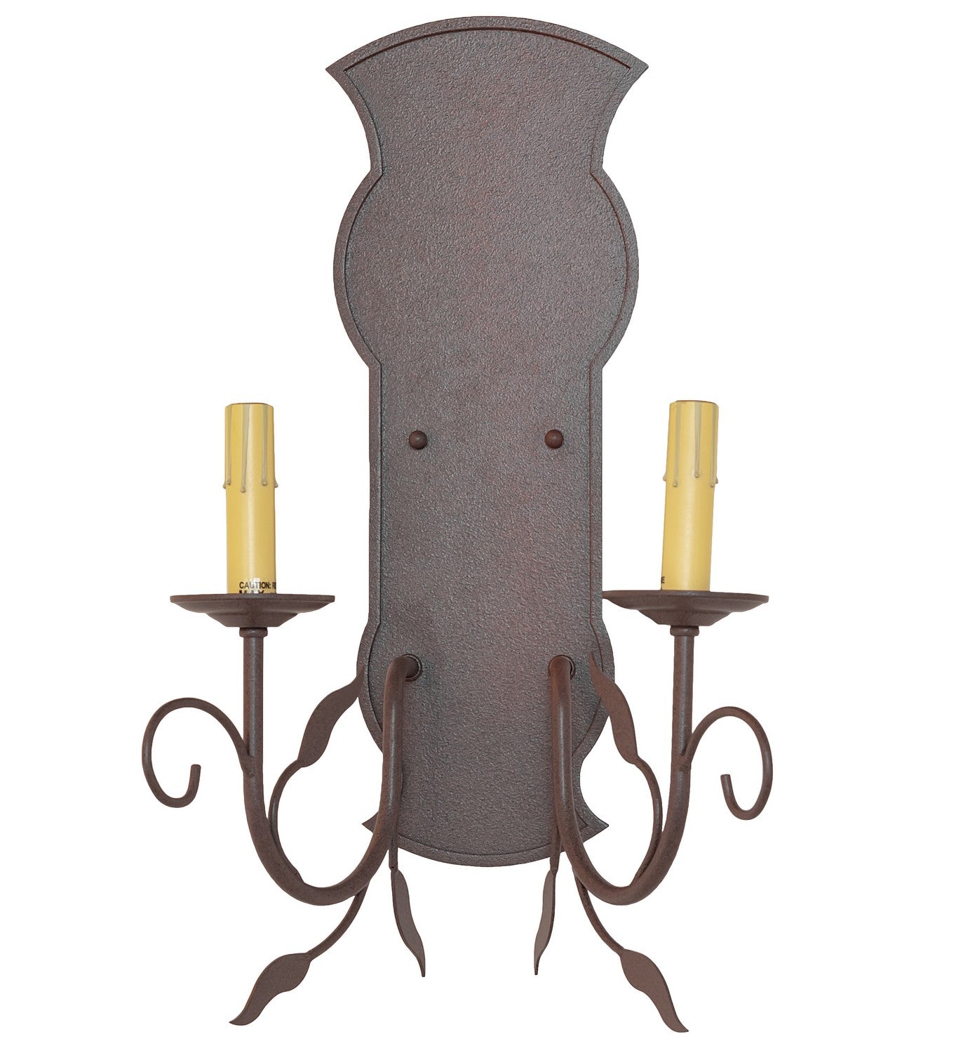 Meyda Tiffany - 259749 - Two Light Wall Sconce - Bordeaux - Rust