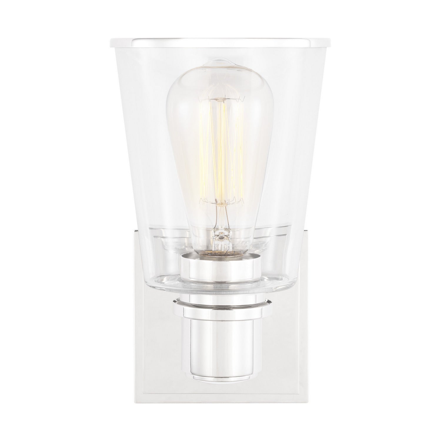 Visual Comfort Studio - CV1031PN - One Light Bath Vanity - Alessa - Polished Nickel