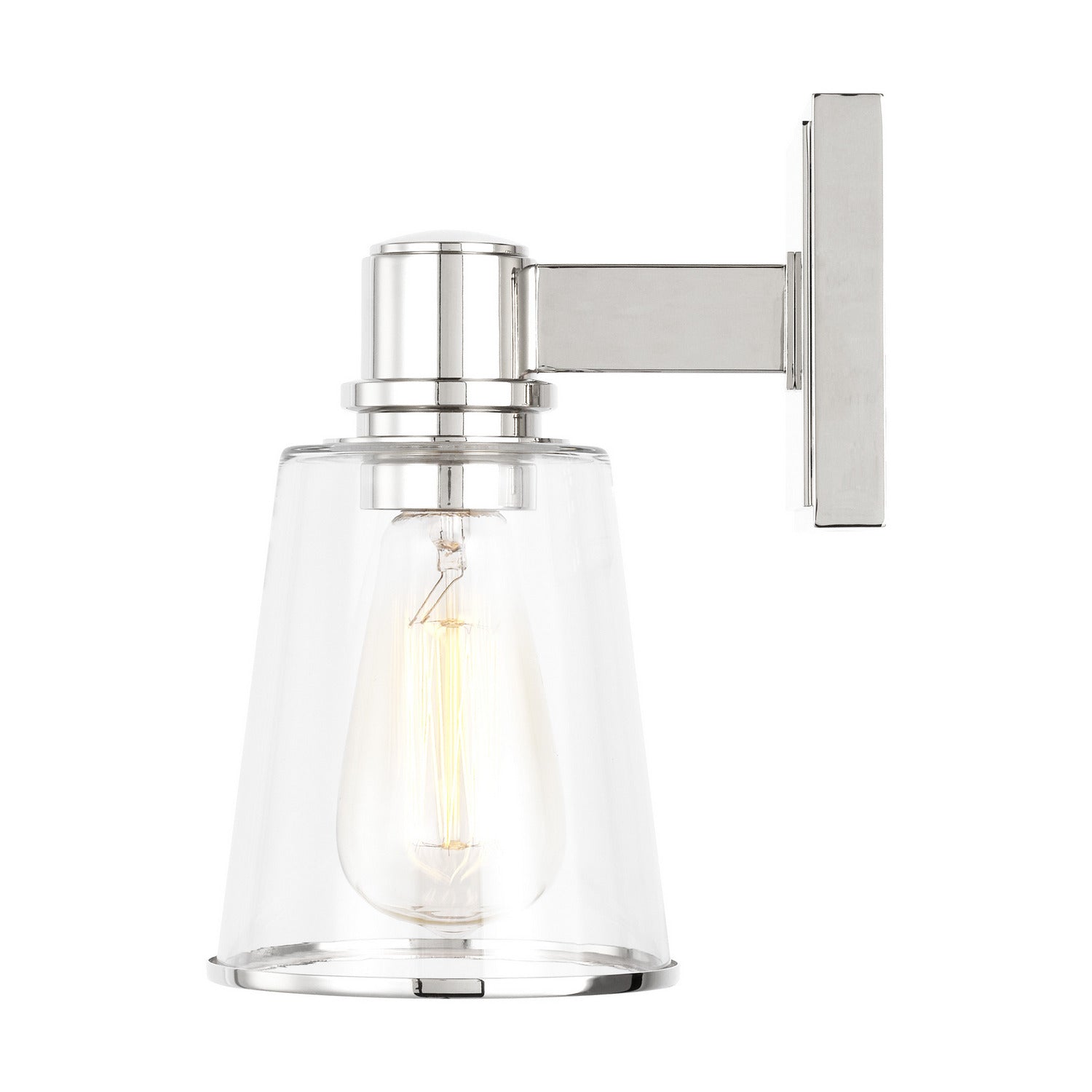 Visual Comfort Studio - CV1031PN - One Light Bath Vanity - Alessa - Polished Nickel