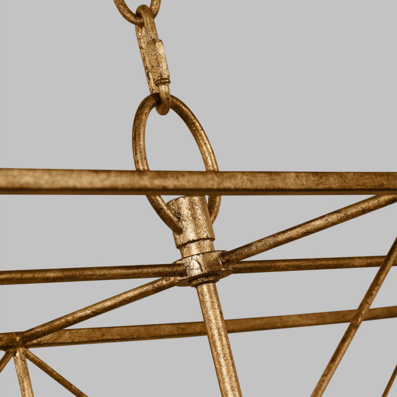 Visual Comfort Studio - CC1646ADB - Six Light Chandelier - Beatrix - Antique Gild