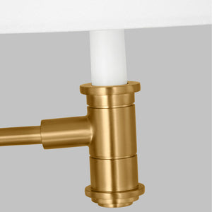 Visual Comfort Studio - CT1241BBS1 - One Light Floor Lamp - Belmont - Burnished Brass