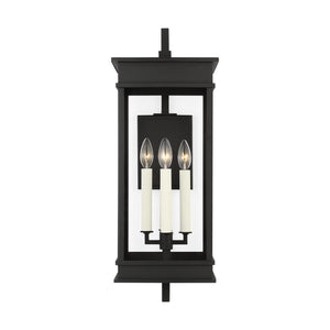 Visual Comfort Studio - CO1444TXB - Four Light Outdoor Wall Sconce - Cupertino - Textured Black