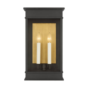 Visual Comfort Studio - CO1472TXB - Two Light Outdoor Wall Sconce - Cupertino - Textured Black