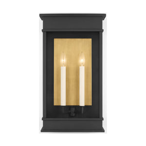 Visual Comfort Studio - CO1482TXB - Two Light Outdoor Wall Sconce - Cupertino - Textured Black