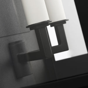 Visual Comfort Studio - CO1482TXB - Two Light Outdoor Wall Sconce - Cupertino - Textured Black