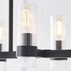 Visual Comfort Studio - CC13810AI - Ten Light Chandelier - Geneva - Aged Iron