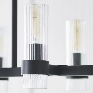 Visual Comfort Studio - CC13810AI - Ten Light Chandelier - Geneva - Aged Iron