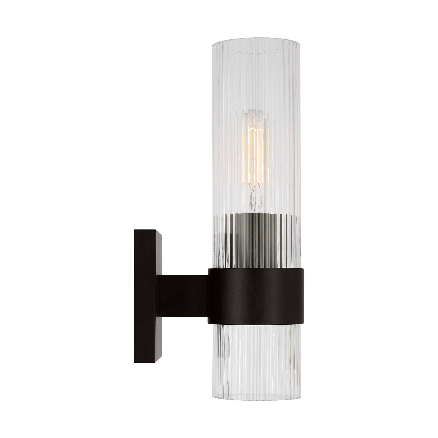 Visual Comfort Studio - CV1021AI - One Light Bath Vanity - Geneva - Aged Iron