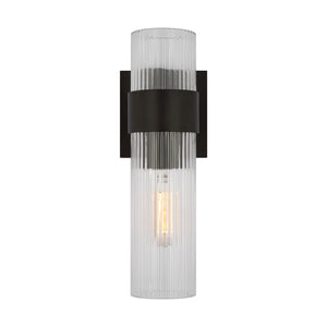 Visual Comfort Studio - CV1021AI - One Light Bath Vanity - Geneva - Aged Iron