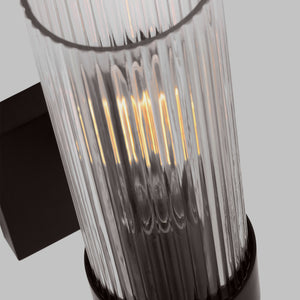 Visual Comfort Studio - CV1021AI - One Light Bath Vanity - Geneva - Aged Iron