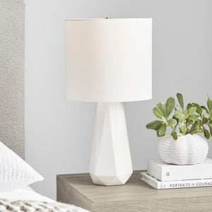 Visual Comfort Studio - DJT1071GW1 - One Light Table Lamp - Moresby - Gloss White
