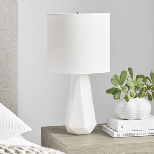 Visual Comfort Studio - DJT1071GW1 - One Light Table Lamp - Moresby - Gloss White