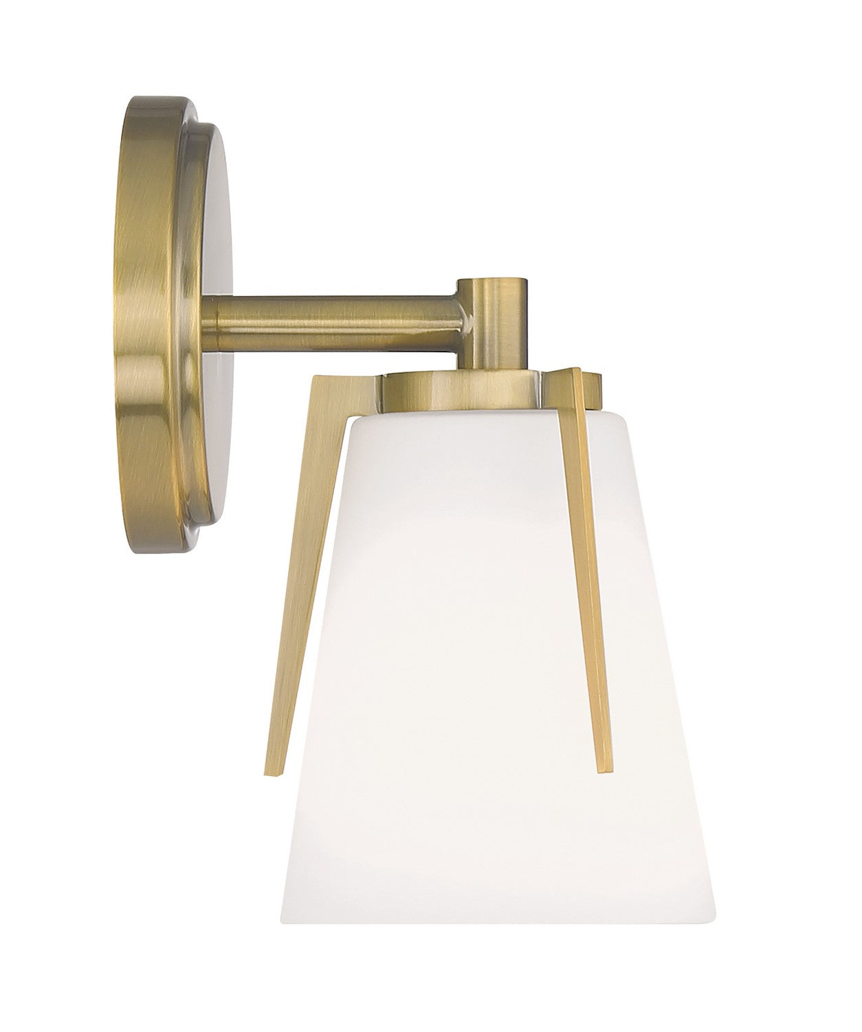 Norwell Lighting - 2501-AN-MO - One Light Bath - Allure - Antique Brass