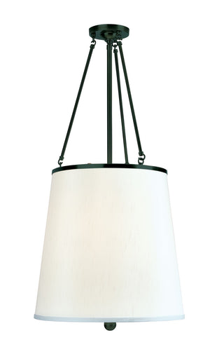 Norwell Lighting - 5280_MB_CS - Three Light Chandelier - Ashton - Matte Black