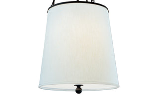 Norwell Lighting - 5280_MB_CS - Three Light Chandelier - Ashton - Matte Black