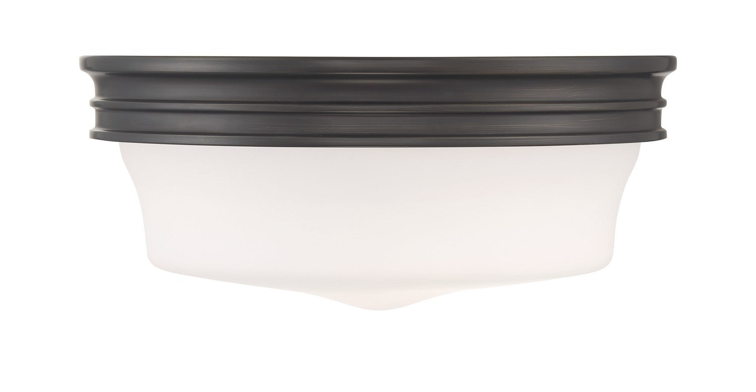 Norwell Lighting - 5912-OB-MO - Three Light Flush Mount - Galen - Oil Rubbed Bronze