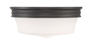 Norwell Lighting - 5912-OB-MO - Three Light Flush Mount - Galen - Oil Rubbed Bronze