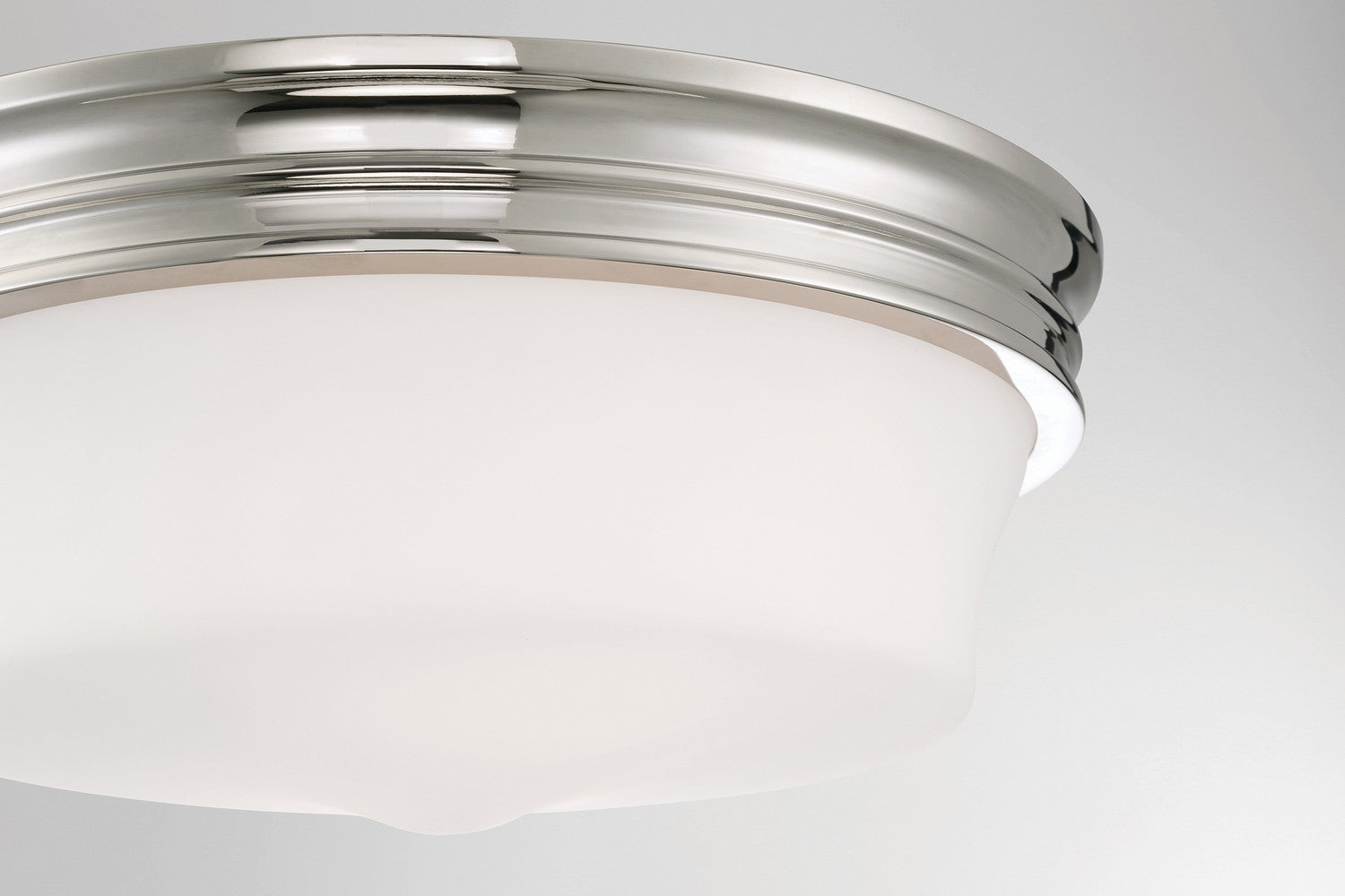 Norwell Lighting - 5912-PN-MO - Three Light Flush Mount - Galen - Polished Nickel