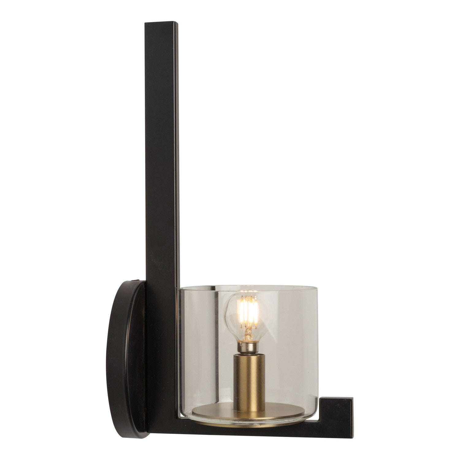 Artcraft - AC11820BB - One Light Wall Sconce - Salinas - Black and Brass