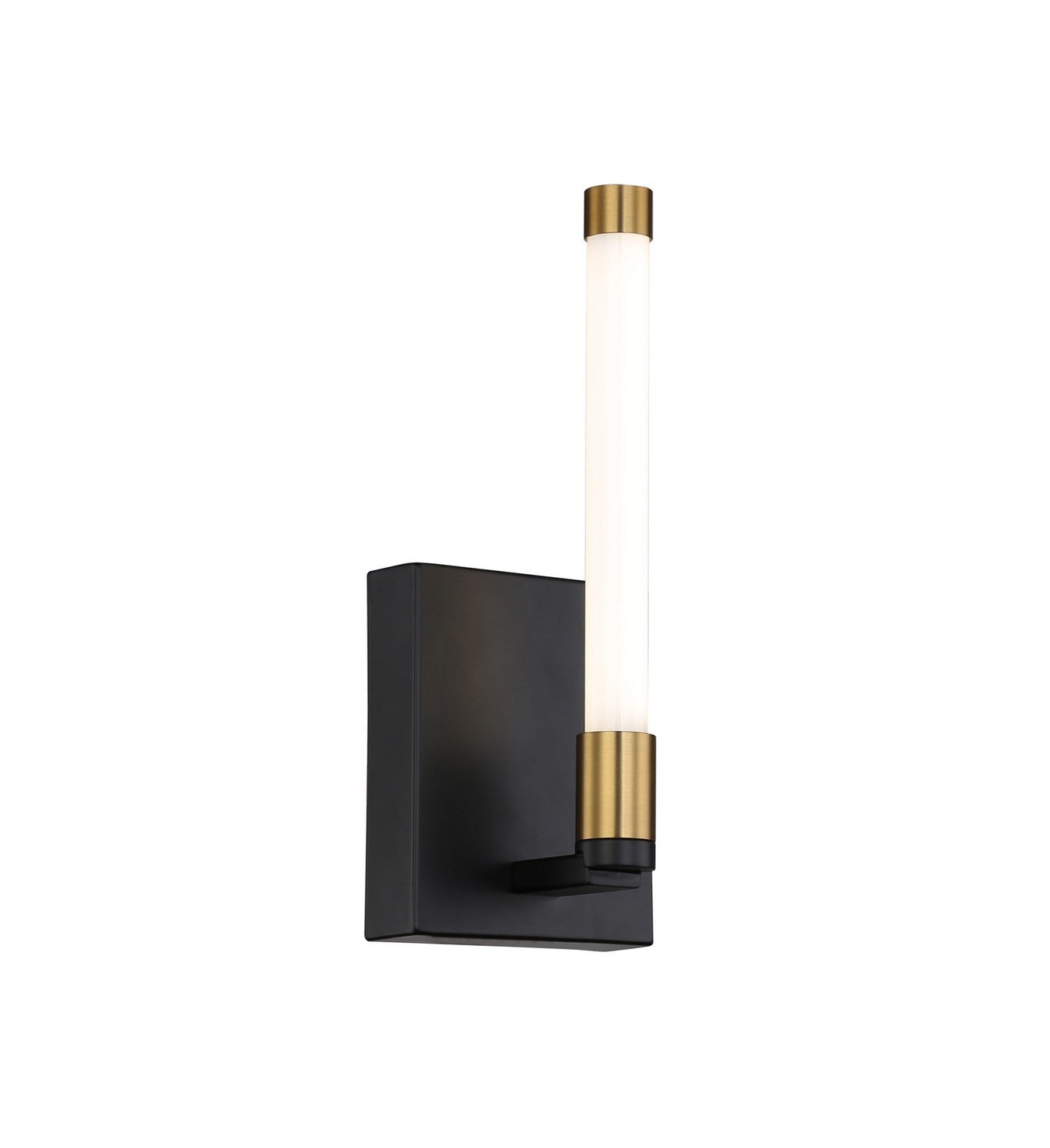 Artcraft - SC13081BB - LED Wall Sconce - Infiniti - Matte Black & Brass