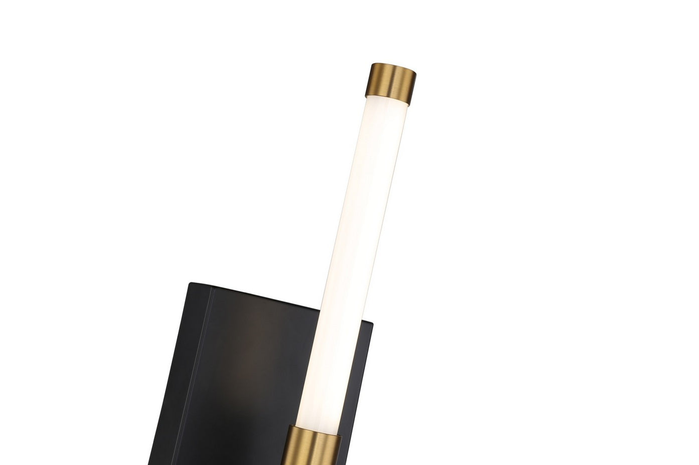 Artcraft - SC13081BB - LED Wall Sconce - Infiniti - Matte Black & Brass