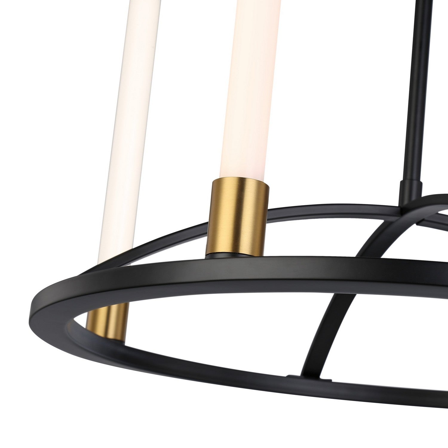 Artcraft - SC13084BB - LED Chandelier - Infiniti - Matte Black & Brass