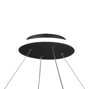 Artcraft - BT2011BK - LED Chandelier - Lazio - Black