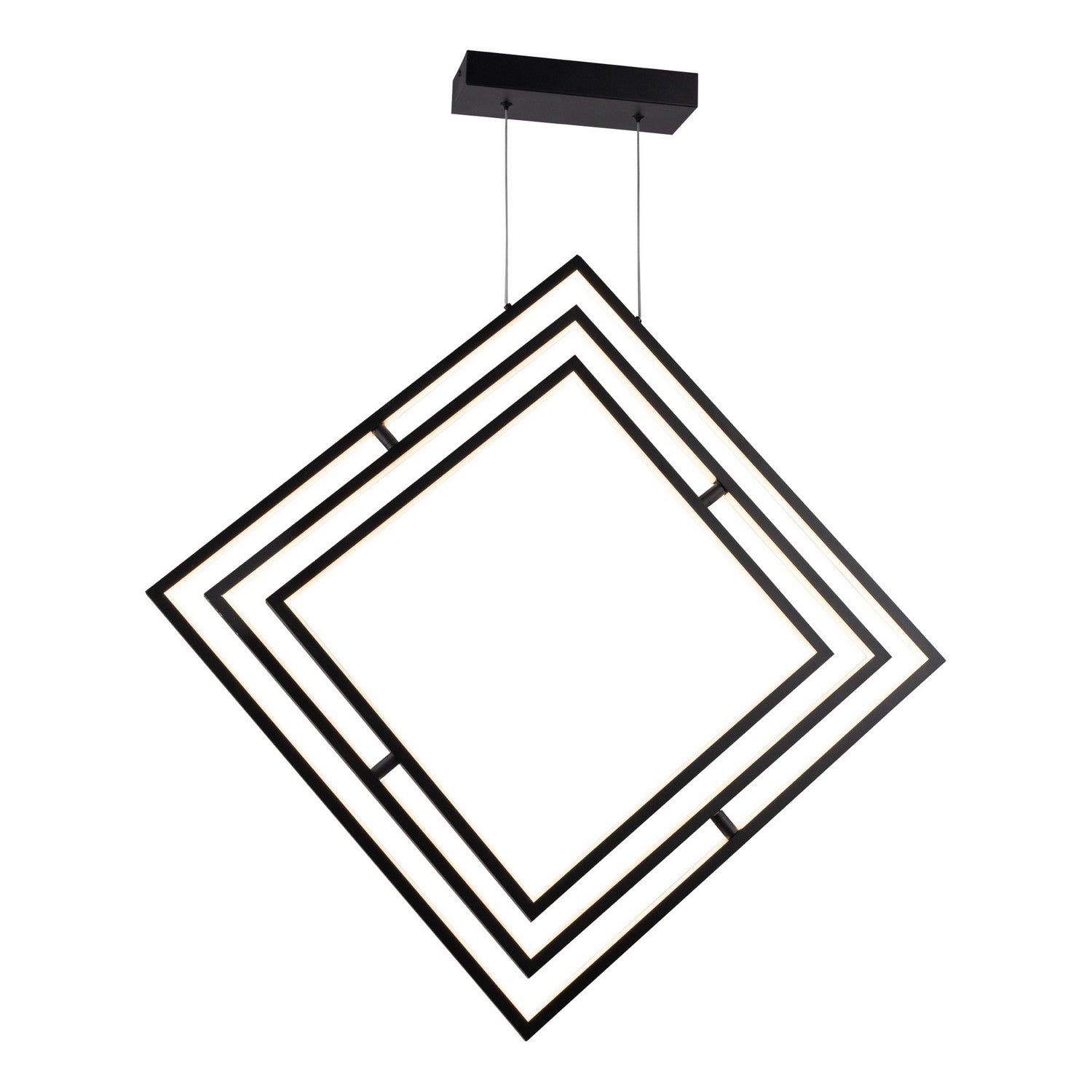 Artcraft - AC7624BK - LED Chandelier - Graymar - Black