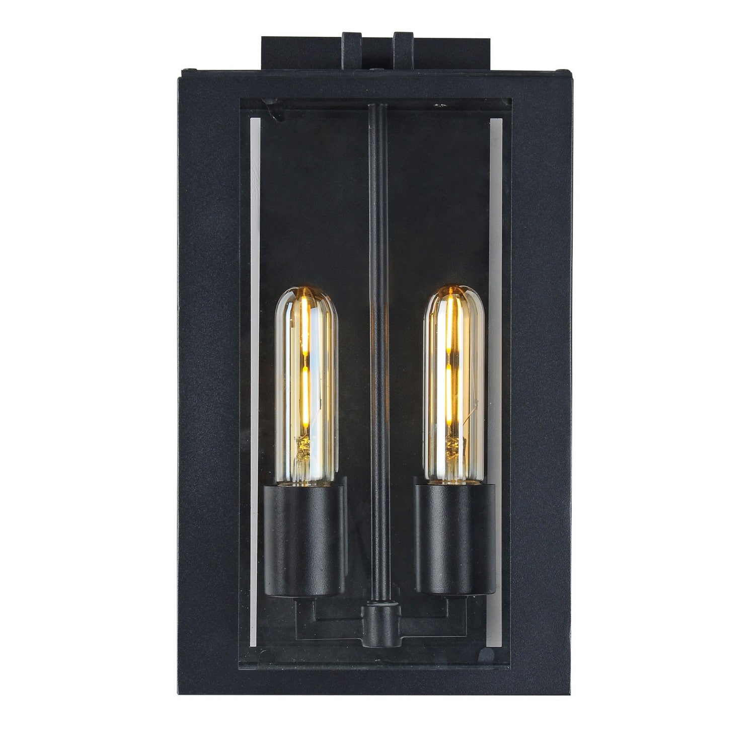 Artcraft - AC8790BK - Two Light Outdoor Wall Mount - Waterville - Matte Black