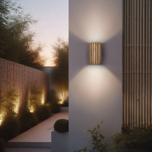 A-19 - N20301-NA-WET-1LEDE26 - LED Wall Sconce - Nature - Natural