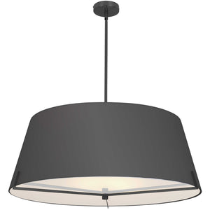 Dainolite Ltd - PST-324P-MB-BK - Four Light Pendant - Preston - Black