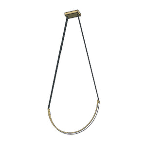 Dainolite Ltd - REG-241LEDP-AGB - LED Pendant - Regan - Aged Brass