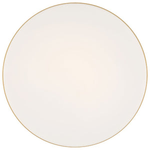 Access - 20827LEDD-ABB/OPL - LED Flush Mount - Roma - Antique Brushed Brass