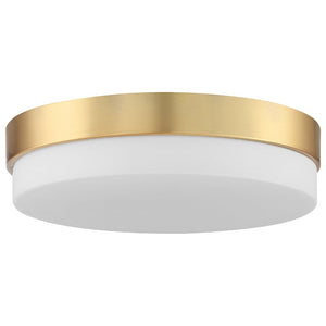 Access - 20827LEDD-ABB/OPL - LED Flush Mount - Roma - Antique Brushed Brass